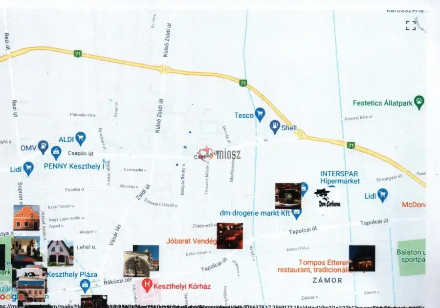 eladó  Építési telek, Keszthely